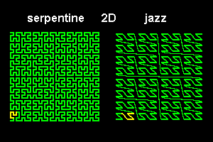 citified metric: serpentine, jazz